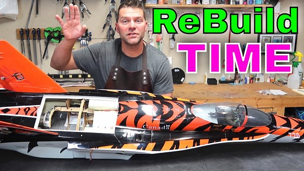 Plane Rebuild - Tiger Scheme F-18 GJCJet Legend