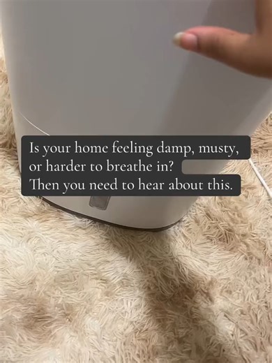 Struggling with damp, dust, or allergies at home #airqualitycontrol #dehumidifierbenefits #allergyrelief #tiktokmademebuyit #blackfriday