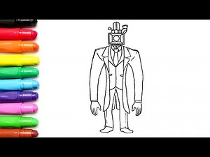 How To Draw Large Cameraman Easy