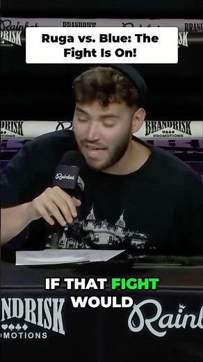 Adin Ross x BrandRisk: Ruga vs. Blue—The Fight We ALL Want! (Rapid Recap) #brandrisk #rainbet