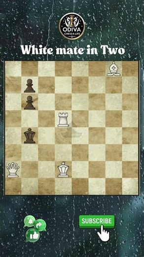 White to play & Mate in two. Comment your answers!!! Please Like, Share and Subscribe to my channel