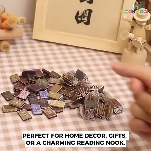 🌟 Discover the Magic of Miniature Crafting with BookNookKit.com! ✨