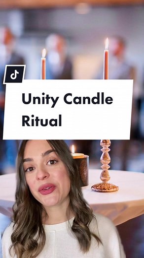 Unity Candle Ceremony Explained | Wedding TikTok Tips