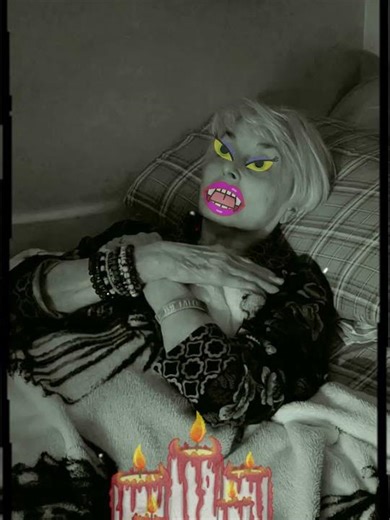 My Mom's a Vampire! - Resting in her tomb!
