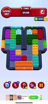 Colour Block Jam Level 587 New walkthrough