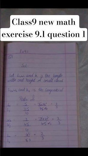 Class 9 Math Exercise 9.1 Question 1 | Complete Solution | Full Explanation | 2025