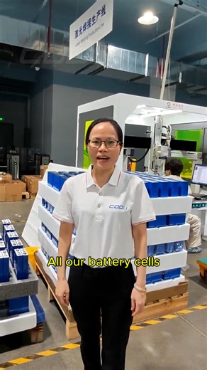 4.3K views · 63 reactions | The cell determines the quality. With Grade A cells, the battery lifespan can exceed 10 years. Feel free to place an order for samples and testing. #ESS #Battery #Lithium #LiFePO4 #SolarBattery | COOLI Solar Energy System Factory | Facebook