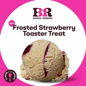 239 reactions · 21 shares | August's Flavor of the Month is *jam-packed* with an old-school favorite. Try new Frosted Strawberry Toaster Treat today. | Baskin-Robbins | Facebook