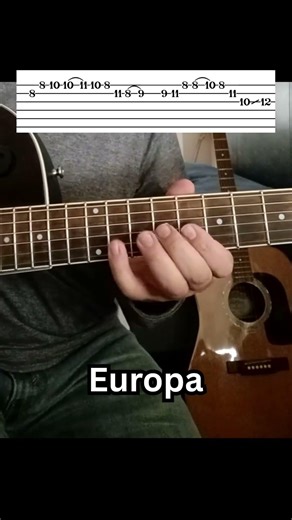 Europa Santana Guitar Tutorial