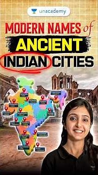 Modern Names Of Ancient Indian Cities | UPSC History | Arti Chhawari