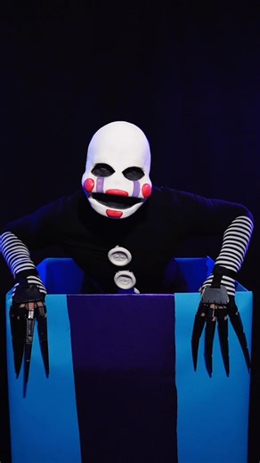 FNAF The Puppet / Marionette SFX Makeup Transformation Cosplay