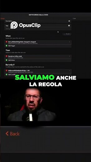 #openhab5 #matterbridge - full monitoring - Rules