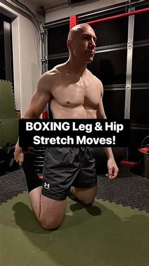 BOXING Leg & Hip Stretch Moves! 👊🐉🔥 #shorts #boxing #fitover50