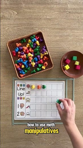 How to Use Math Manipulatives in Kindergarten