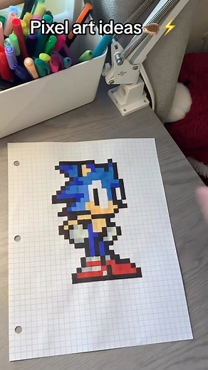🐀 | 🦔⚡️Sonic Pixel art ideas #pixel #pixelart #pixelarttutorial #pixelartideas #goviral #art #reels #artreels #pixelartwork #newpixelart #sonic... | Instagram