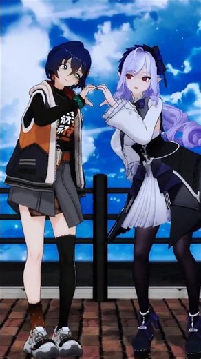 【Zenless Zone Zero/MMD】Discopled/Zachz Winner【Belle/Vivian】#HoYoVerse