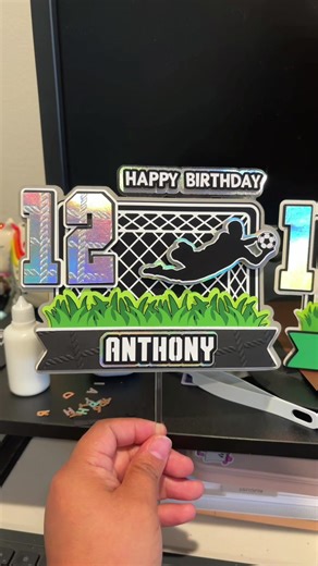 Cómo crear un topper de pastel personalizado