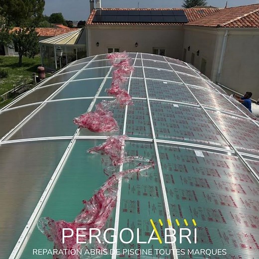 Pergolabri - Réparation d'abris de piscine toutes marques