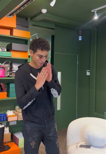 Styling IMG Model Adam Lourazi for Paris Fashion Week