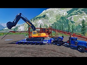 FS22 - Goldrush - Yukon Valley Map 001🌲🚧🌲 - Forestry, Farming and Construction - 4K