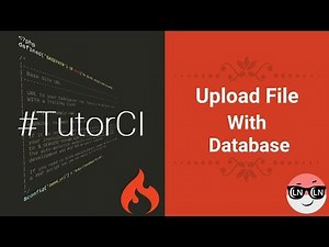 Cara Upload File (png, jpg, pdf ) + Database di CodeIgniter 3 [#TutorCI]