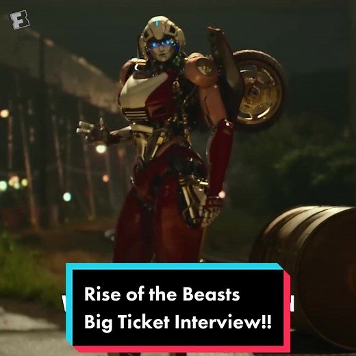 We talked to the cast of #Transformers #RiseOfTheBeasts in our latest Big Ticket Interview. Here’s a clip on what it means for the film to be set in Brooklyn, NY. In theaters June 9 Tickets are on sale NOW! #Movietok #Autobots #Filmtok #movies #fyp #celebrity #interview #AnthonyRamos #dominiquefishback
