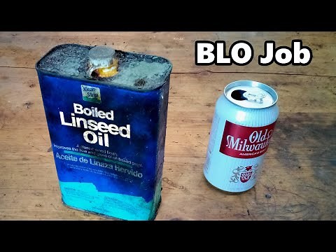 11 Minutes of Me Trying to Explain BLO (Boiled Linseed Oil)