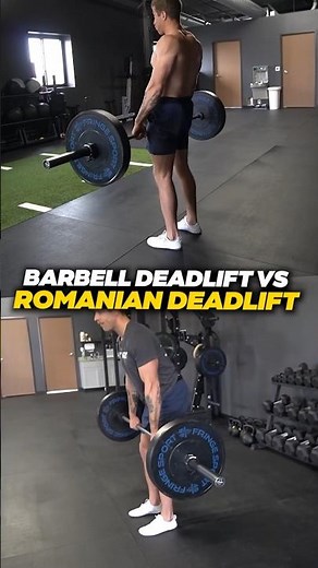 Deadlift vs Romanian Deadlift (RDL) | DIFFERENCES 🏋🏼‍♂️