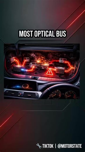 MOST OPTICAL BUS: WHY DOES BMW AUDIO FAIL WHEN THE TRUNK UNIT BURNS OUT? Explore how the MOST optical bus system connects BMW audio components and why a failure in the trunk control unit causes sound loss. Understand diagnostic steps to identify and fix this critical communication breakdown. #CarDiagnostics, #BMWRepair, #MOSTBus, #CarAudioFix, #CarTuning, #AutoTech, #OBDDiagnostics