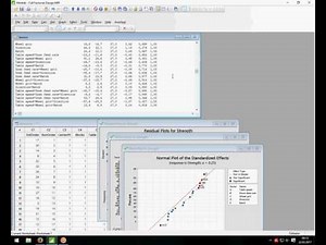Minitab Design of Experiments DOE Full Factorial Design