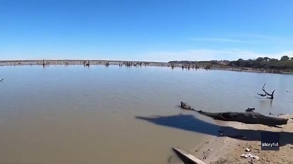 Lake Corpus Christi appears nearly dry as water level drops below 10 percent capacity