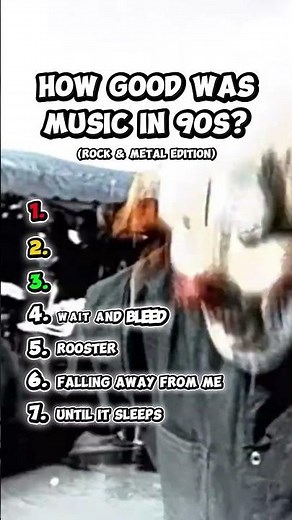 If You Remember These Songs… You’re a 90s Rock Legend 🤘#rock #metal #90smusic #nostalgia #heavymetal