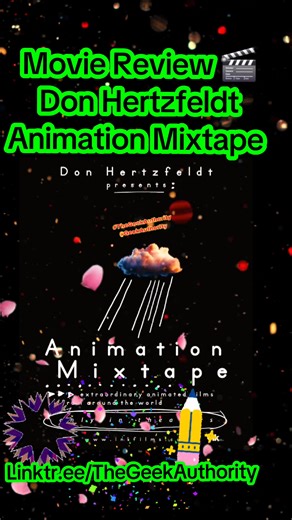 #MovieReview #DonHertzfeldtANIMATIONMIXTAPE 🍿🍿🍿🍿 (Out of 5) Wild Collection Of Very Dynamic Animated Shorts Director and curator, Don Hertzfeldt presents his ANIMATION MIXTAPE for 2025 and it was a definite experience of light sound, color and imagination from shorts from all over the world. Flying cows, mysterious gods and lyrical pandemonium and so much color and creativity the Don Hertzfeldt film called the Animation Mixtape is candy for the eye and soul. It is a dazzling 85-minute progra