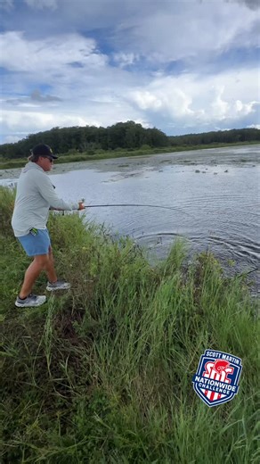 My first fish being entered into the SMC Nationwide Challenge and it’s a big one! @fishing_chaos Wya?! @kgpfishing @gwalters3 @thereelhilarysue @loganparksfishing @mccormickfishingofficial @dakotaoutdoors_ @eastonfothergillfish @lucas_york_black !! #fishing #fishingchallenge #tournamentfishing #onlinefishing | Professional Angler Scott Martin / Scott Martin Challenge TV