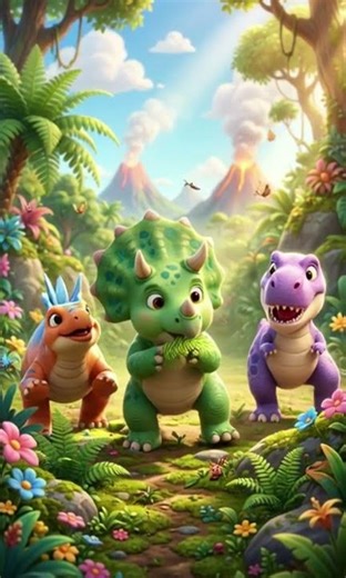 Baby Dino Stomp! 🦕 | Puffy Pals Club | Kids Songs