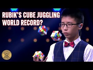 Insane Speed 😲 – Fastest Time Ever Solving 3 Rubik’s Cubes!
