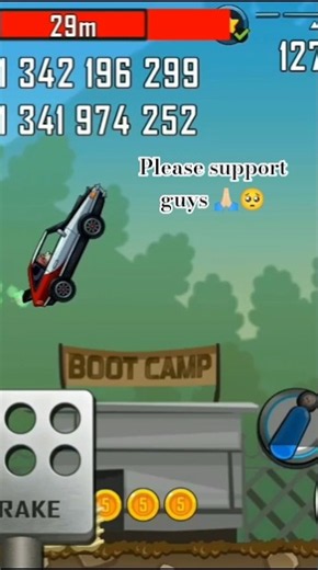 The car 🚗🚨# #hillclimbracing #viralvideo #automobile #gaming #big #games #support #subscribe