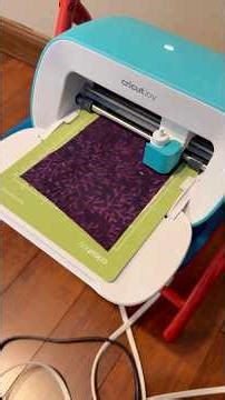 Cricut Joy and Fabric Cutting
