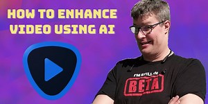 How Video Enhance AI works