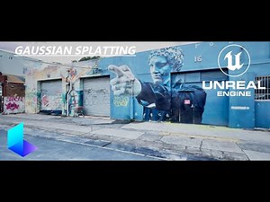 3D Gaussian Splatting in Unreal Engine - Luma AI - Street Art Marrickville