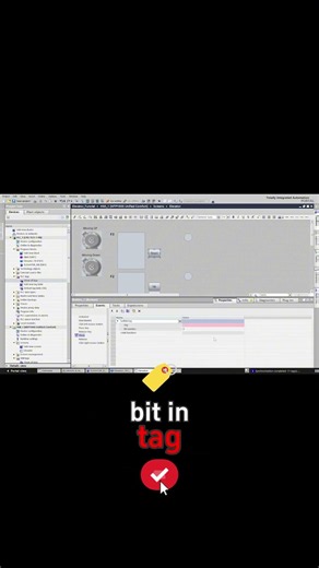 Assigning 'Set Reset' Actions to a Button #shorts #tiaportal