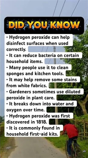 Useful Hydrogen Peroxide Facts You Should Know!