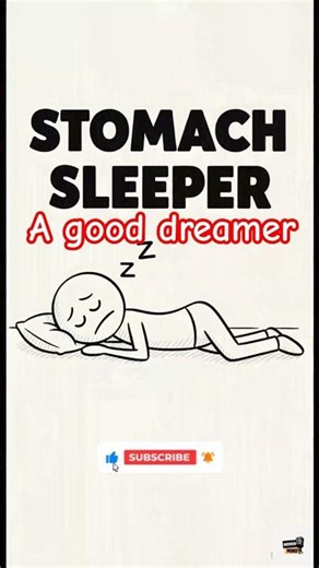 Your sleeping pattern can reveal your personality 🧠 #psychology