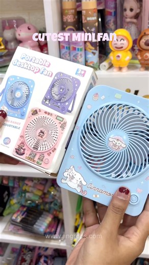 Cutest Mini Fan for Kids 🌬️🧸 | Portable & Fun Cooling Buddy | Angroos Minis