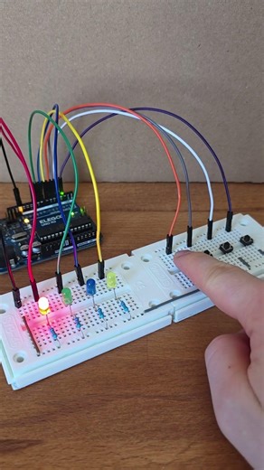 LED Memory Game #arduinoproject #arduino #electronic