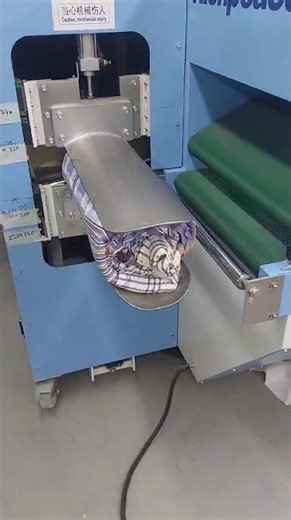 Client witness for Richpeace bedding products roll packing machine