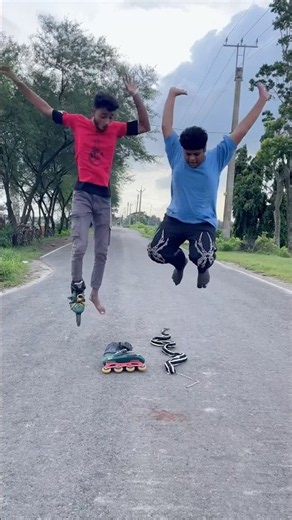 Unique Skating Skills and Techniques You 😇😲 #tiktok #ytshorts #rollerskating #inlineskatingwheels