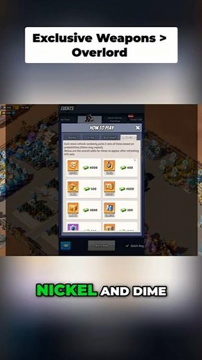 LAST WAR Black Market: Exclusive Weapon Shards Worth It?