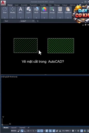 #xuhuongtiktok #hocautocad #xh #lenxuhuong #autocad2d