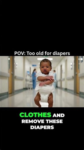 I'm Too Old for Diapers! Where Are My Parents? #shorts